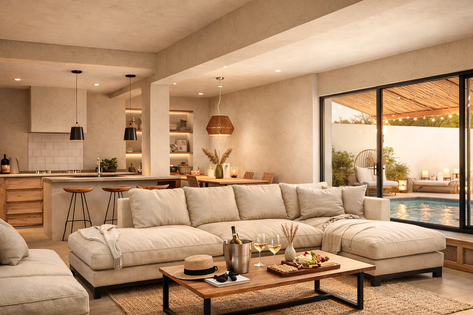 El Nido Wohnzimmer Küche