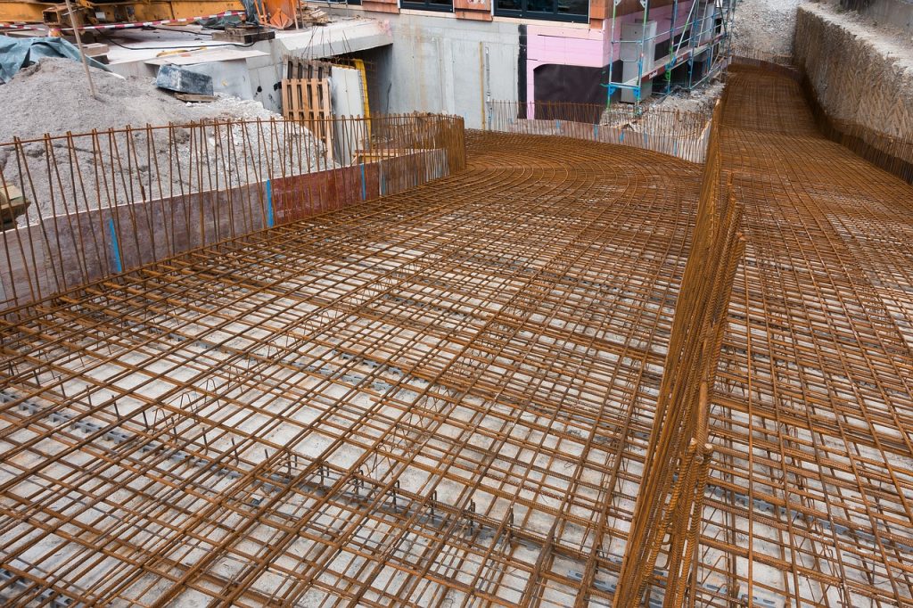 Hormigón estructural con barras de acero